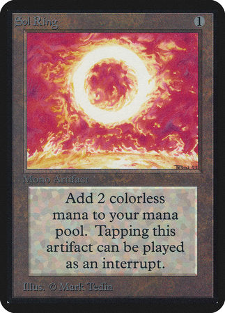 Sol Ring [Limited Edition Alpha] | Spectrum Games