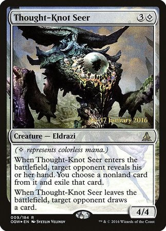 Thought-Knot Seer [Oath of the Gatewatch Promos] | Spectrum Games