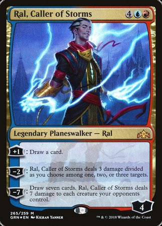 Ral, Caller of Storms [Guilds of Ravnica] | Spectrum Games