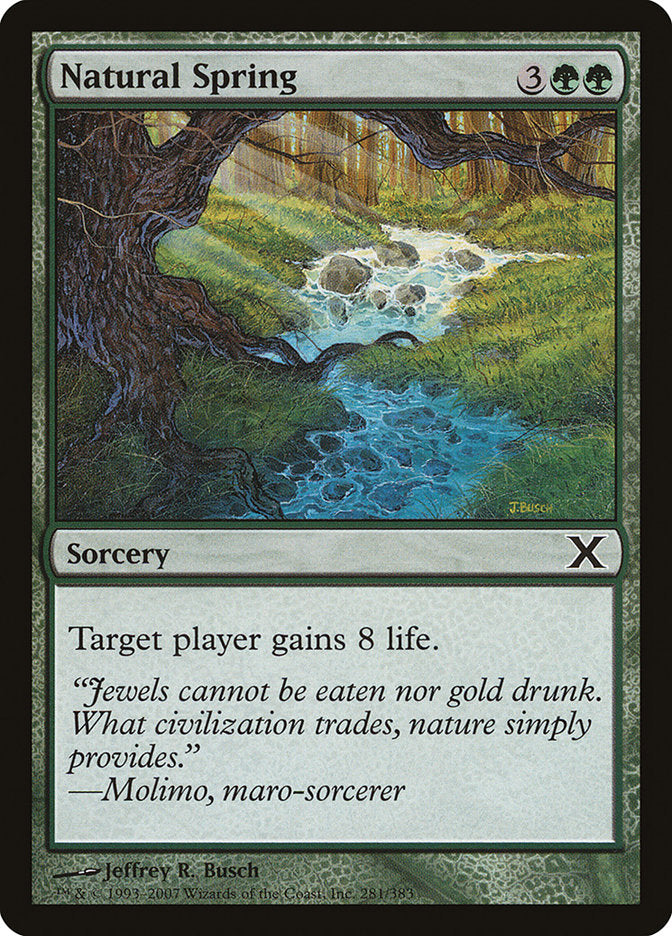 Natural Spring [Tenth Edition] | Spectrum Games