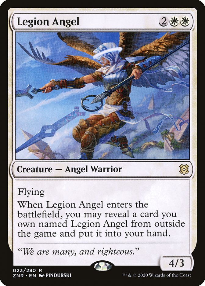 Legion Angel [Zendikar Rising] | Spectrum Games