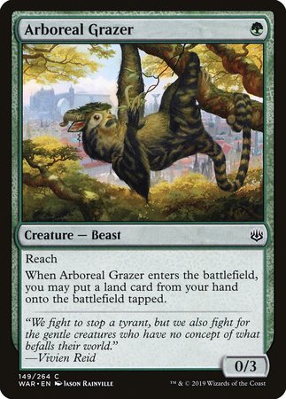 Arboreal Grazer [War of the Spark] | Spectrum Games