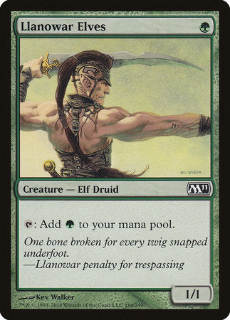 Llanowar Elves [Magic 2011] | Spectrum Games