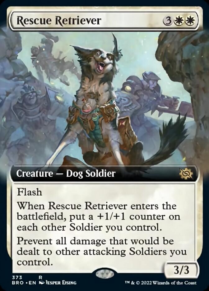 Rescue Retriever (Extended Art) [The Brothers' War] | Spectrum Games