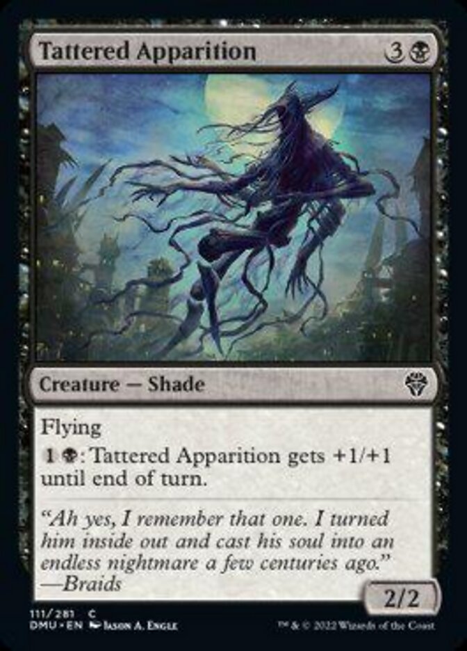 Tattered Apparition [Dominaria United] | Spectrum Games