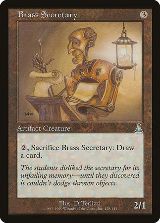 Brass Secretary [Urza's Destiny] | Spectrum Games