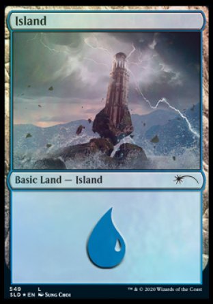 Island (Wizards) (549) [Secret Lair Drop Promos] | Spectrum Games