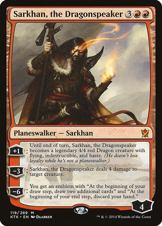 Sarkhan, the Dragonspeaker [Khans of Tarkir] | Spectrum Games