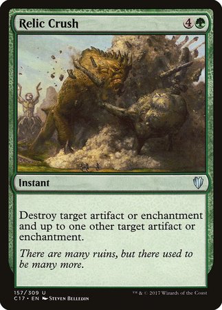Relic Crush [Commander 2017] | Spectrum Games