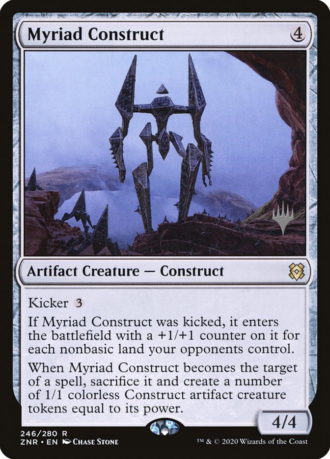 Myriad Construct (Promo Pack) [Zendikar Rising Promos] | Spectrum Games