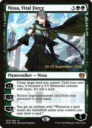 Nissa, Vital Force [Kaladesh Promos] | Spectrum Games