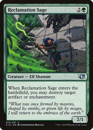 Reclamation Sage [Commander 2014] | Spectrum Games