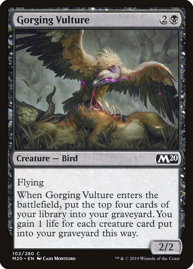 Gorging Vulture [Core Set 2020] | Spectrum Games