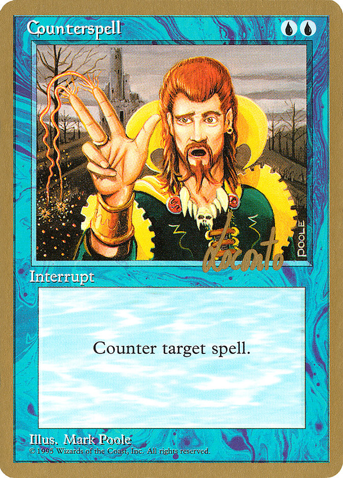 Counterspell (Michael Loconto) [Pro Tour Collector Set] | Spectrum Games