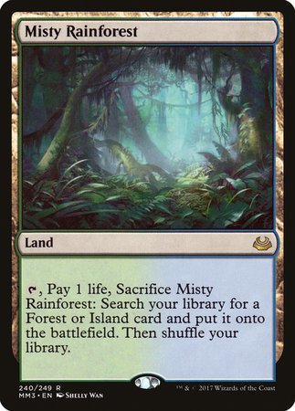 Misty Rainforest [Modern Masters 2017] | Spectrum Games