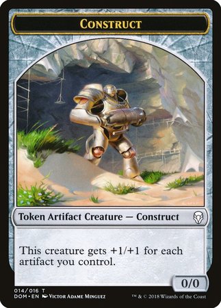 Construct Token [Dominaria Tokens] | Spectrum Games