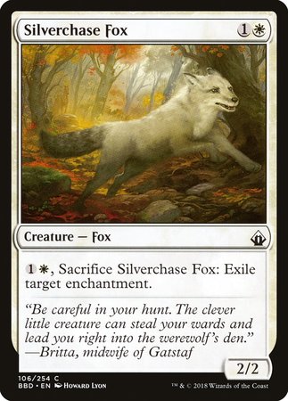 Silverchase Fox [Battlebond] | Spectrum Games