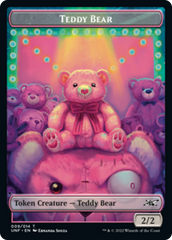Teddy Bear // Food (011) Double-sided Token [Unfinity Tokens] | Spectrum Games