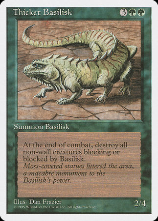 Thicket Basilisk [Fourth Edition] | Spectrum Games