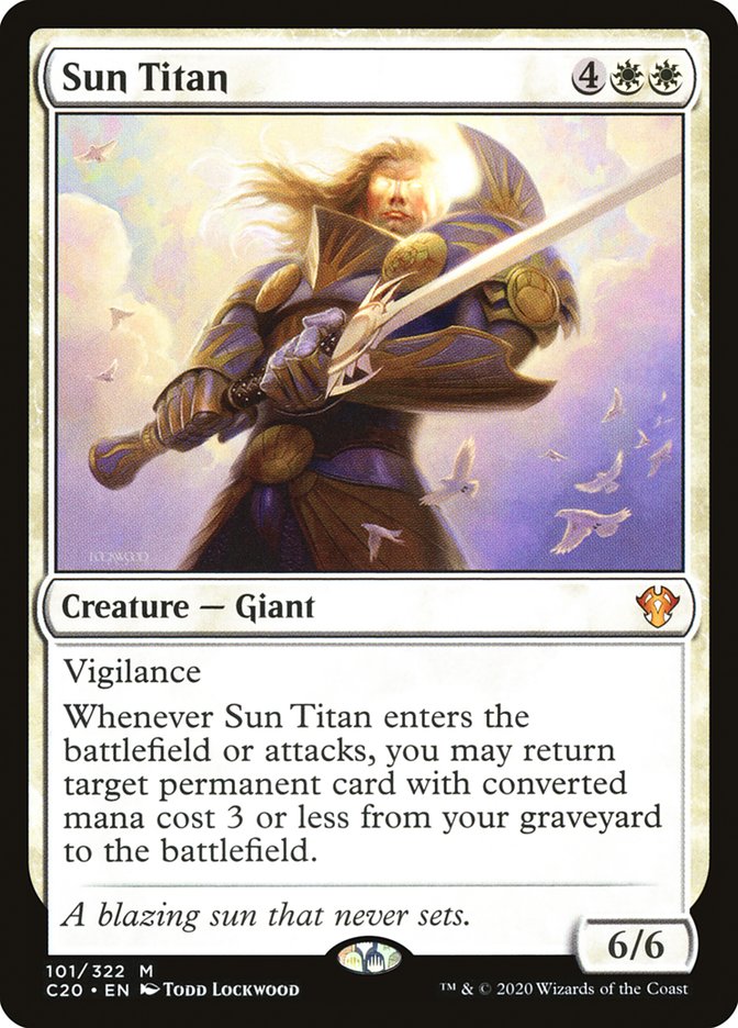 Sun Titan [Commander 2020] | Spectrum Games