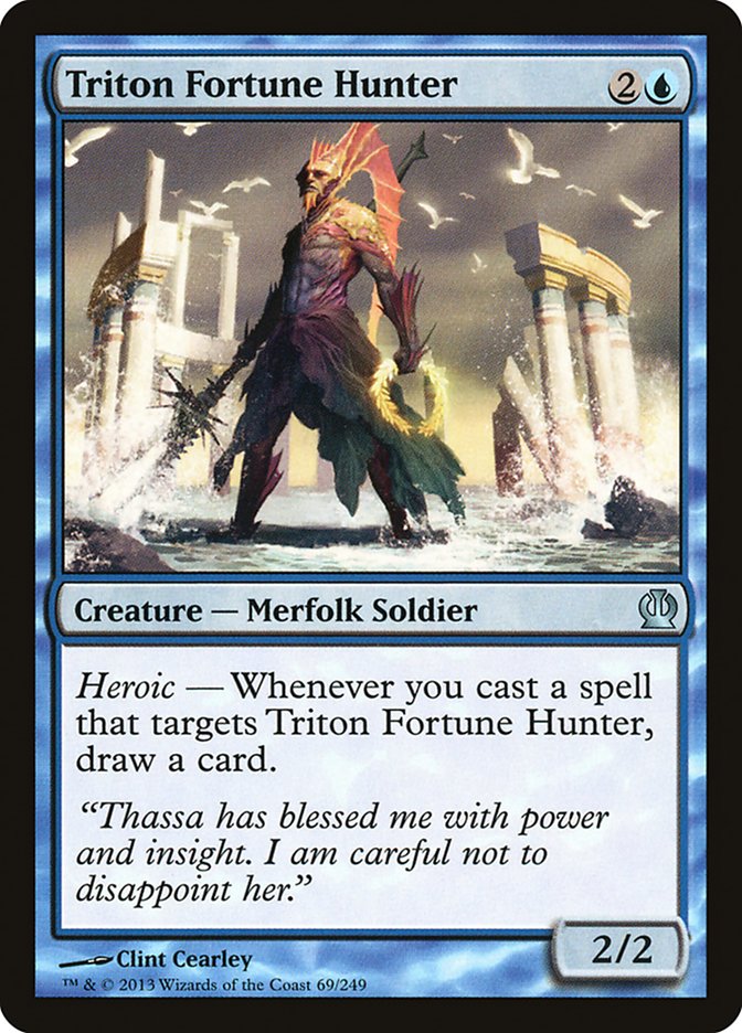 Triton Fortune Hunter [Theros] | Spectrum Games