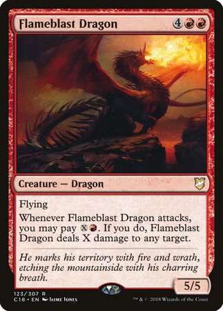 Flameblast Dragon [Commander 2018] | Spectrum Games