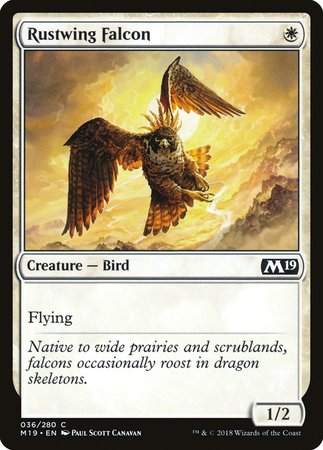 Rustwing Falcon [Core Set 2019] | Spectrum Games