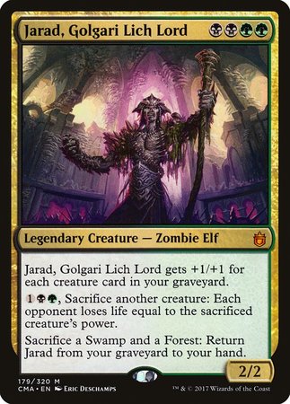 Jarad, Golgari Lich Lord [Commander Anthology] | Spectrum Games