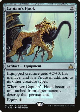 Captain's Hook [Rivals of Ixalan Promos] | Spectrum Games