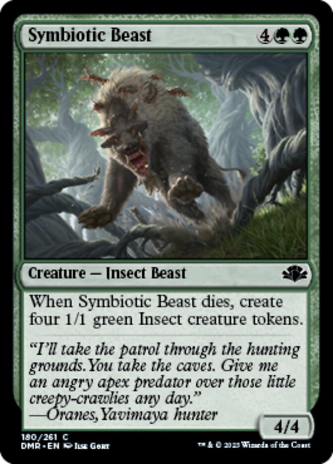 Symbiotic Beast [Dominaria Remastered] | Spectrum Games