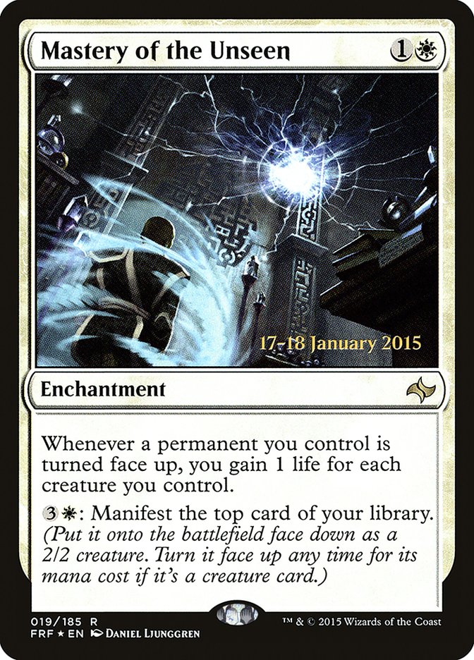Mastery of the Unseen  [Fate Reforged Prerelease Promos] | Spectrum Games