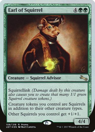 Earl of Squirrel [Unstable Promos] | Spectrum Games