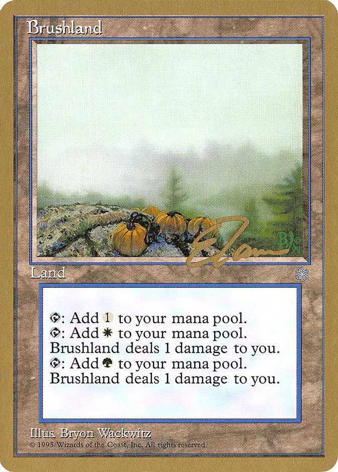 Brushland (Eric Tam) [Pro Tour Collector Set] | Spectrum Games