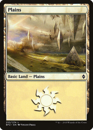 Plains (253) [Battle for Zendikar] | Spectrum Games