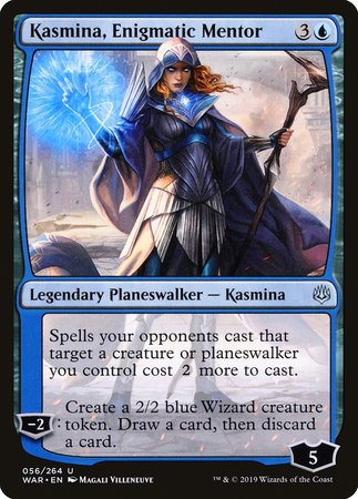 Kasmina, Enigmatic Mentor [War of the Spark] | Spectrum Games