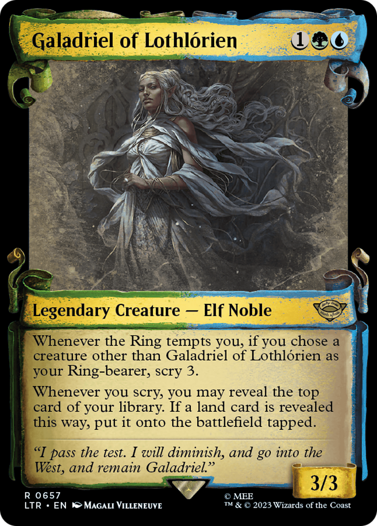 Galadriel of Lothlorien [The Lord of the Rings: Tales of Middle-Earth Showcase Scrolls] | Spectrum Games