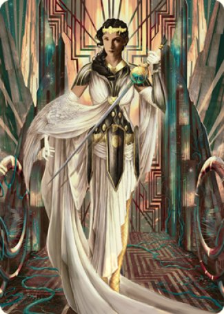 Elspeth Resplendent 2 Art Card [Streets of New Capenna Art Series] | Spectrum Games