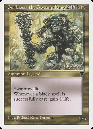 Sol'kanar the Swamp King [Chronicles] | Spectrum Games