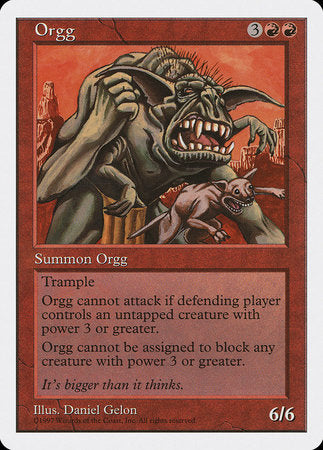Orgg [Fifth Edition] | Spectrum Games