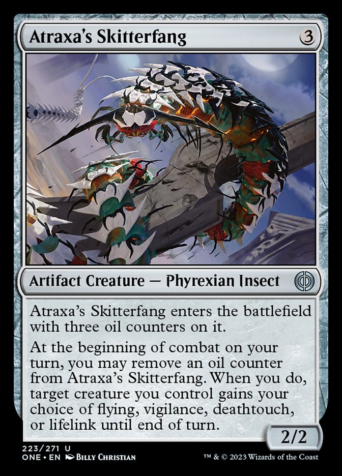 Atraxa's Skitterfang [Phyrexia: All Will Be One] | Spectrum Games