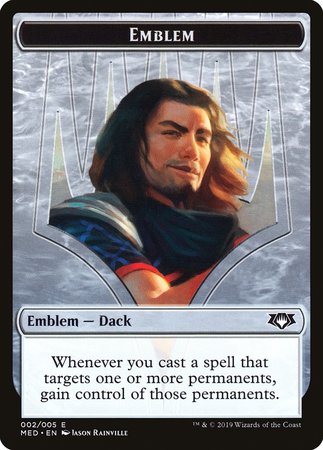 Emblem - Dack Fayden [Mythic Edition Tokens] | Spectrum Games