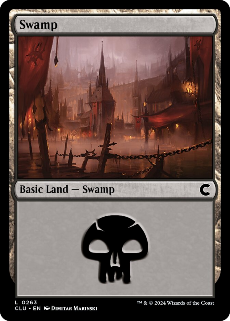 Swamp (0263) [Ravnica: Clue Edition] | Spectrum Games