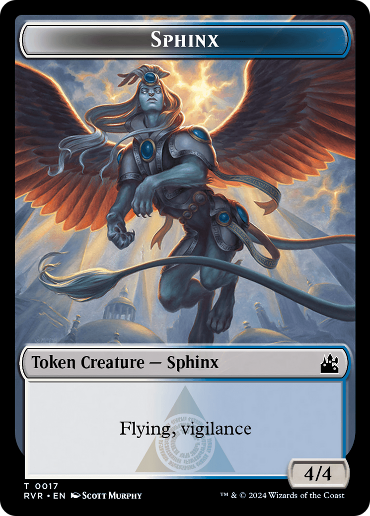 Sphinx Token [Ravnica Remastered Tokens] | Spectrum Games