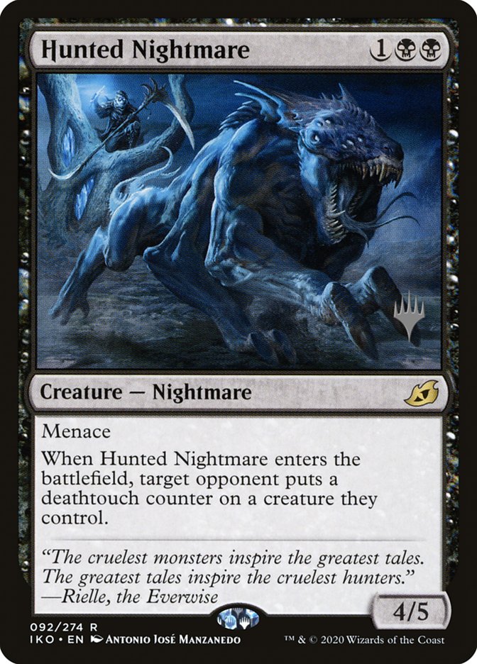 Hunted Nightmare (Promo Pack) [Ikoria: Lair of Behemoths Promos] | Spectrum Games