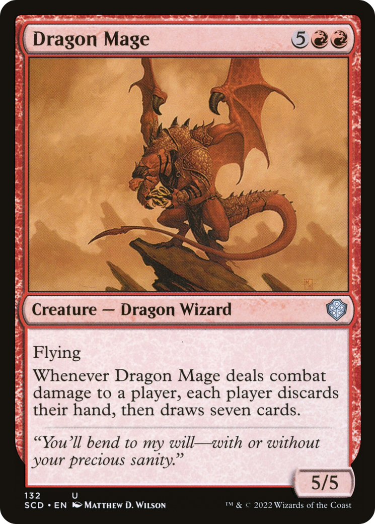 Dragon Mage [Starter Commander Decks] | Spectrum Games