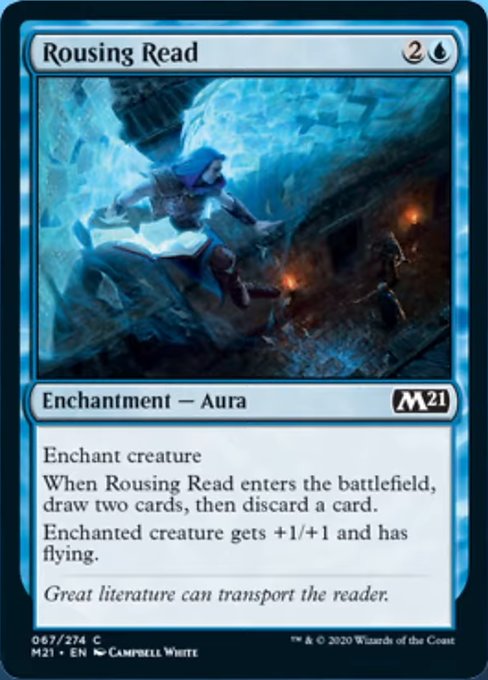 Rousing Read [Core Set 2021] | Spectrum Games
