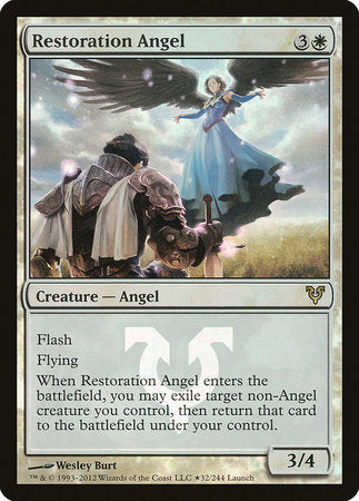 Restoration Angel [Avacyn Restored Promos] | Spectrum Games