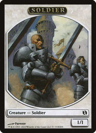 Soldier Token [Duel Decks: Elspeth vs. Tezzeret Tokens] | Spectrum Games