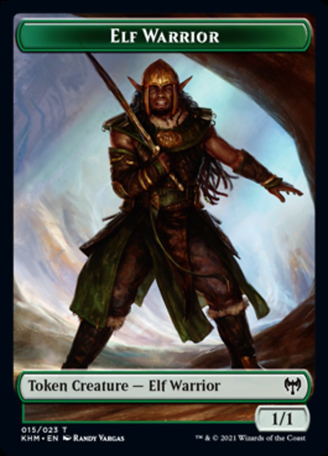 Elf Warrior Token [Kaldheim] | Spectrum Games