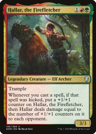 Hallar, the Firefletcher [Dominaria] | Spectrum Games